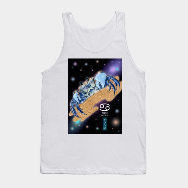 Cancer Tank Top by Thor Reyes